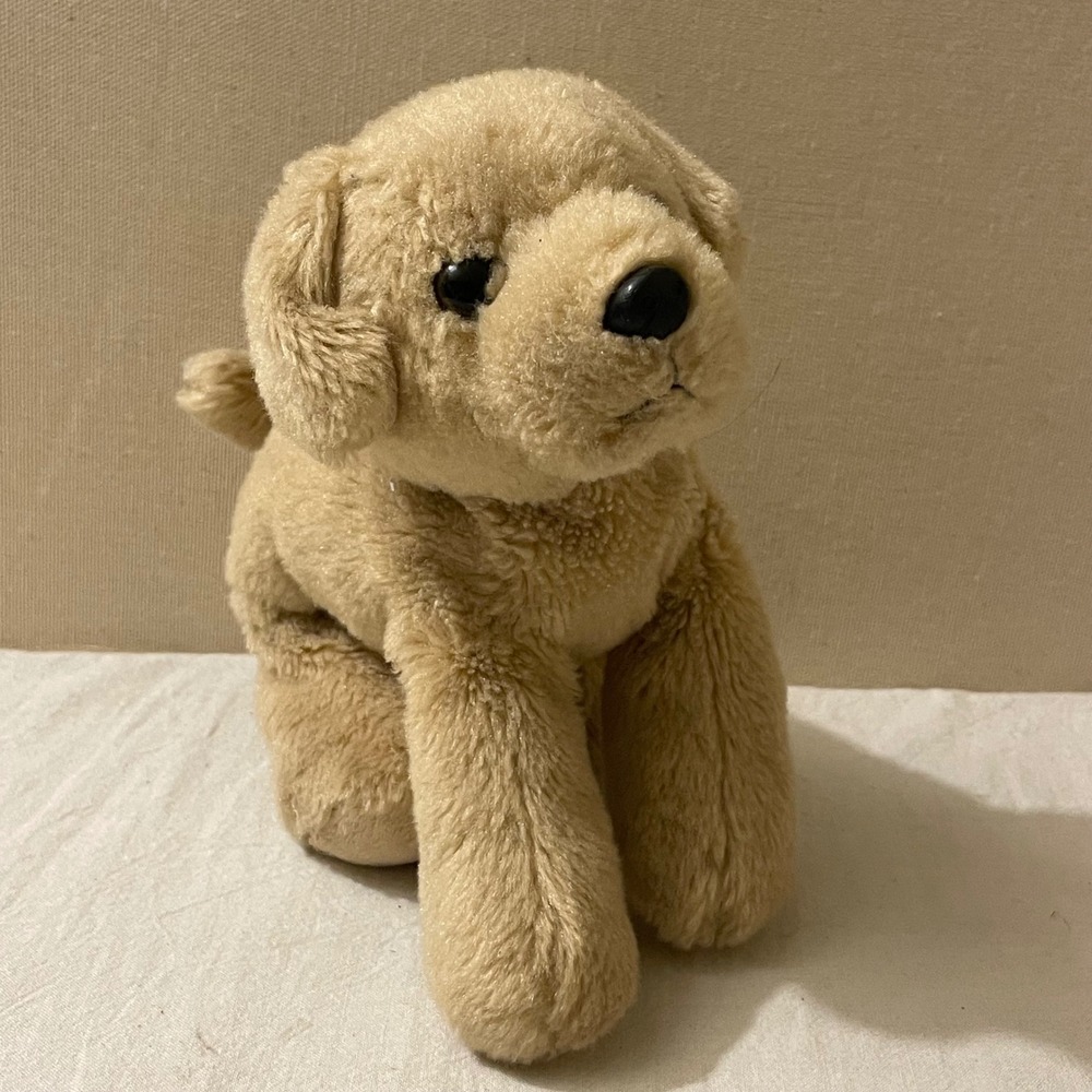 Aurora World Yellow Labrador Retriever‎ Puppy Plush Dog Tan 6 inch 2016